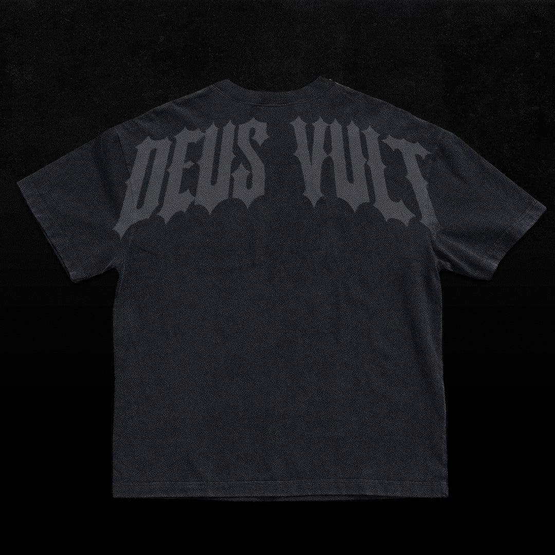 DEUS VULT - SLATE - HEAVY TEE