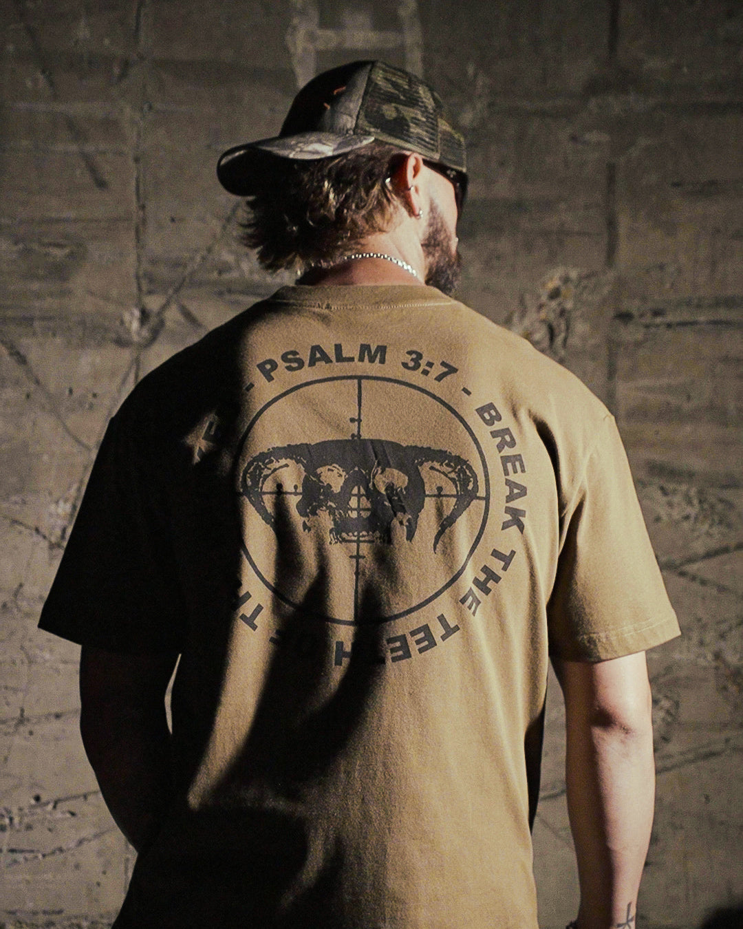 BREAK THE TEETH - TAN 499 - HEAVY TEE