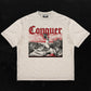 CONQUER - BONE - HEAVY TEE