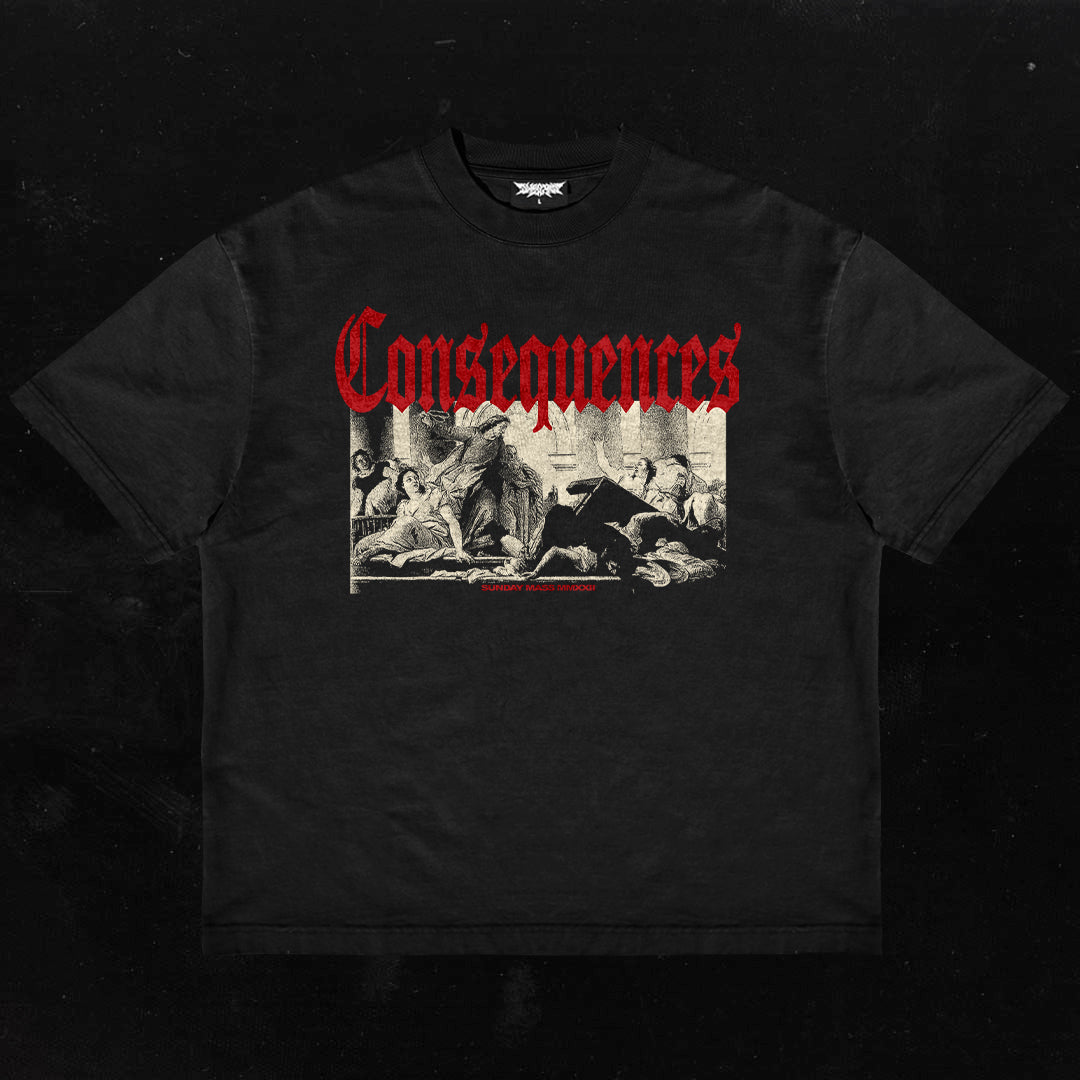 CONSEQUENCES - VINTAGE - HEAVY TEE