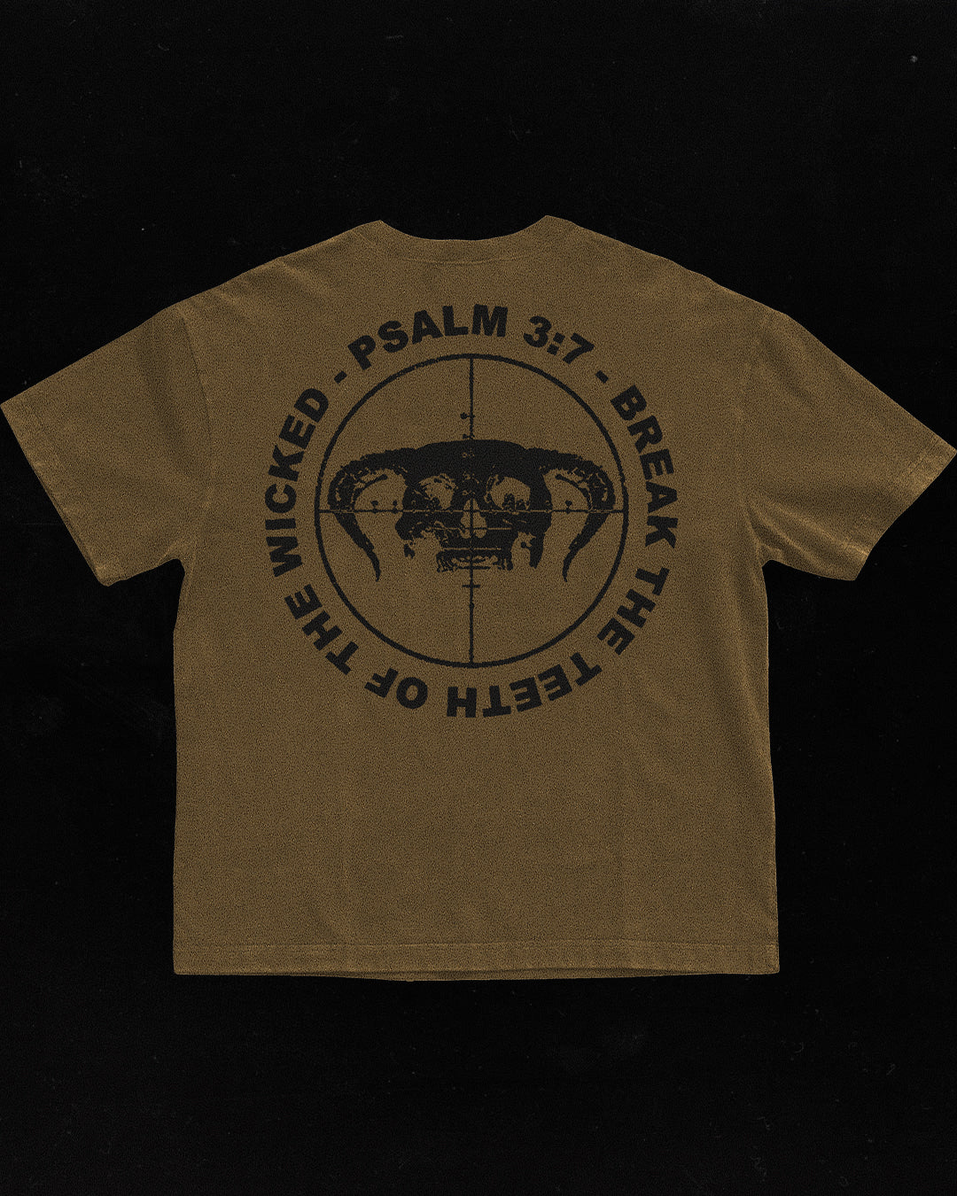BREAK THE TEETH - TAN 499 - HEAVY TEE