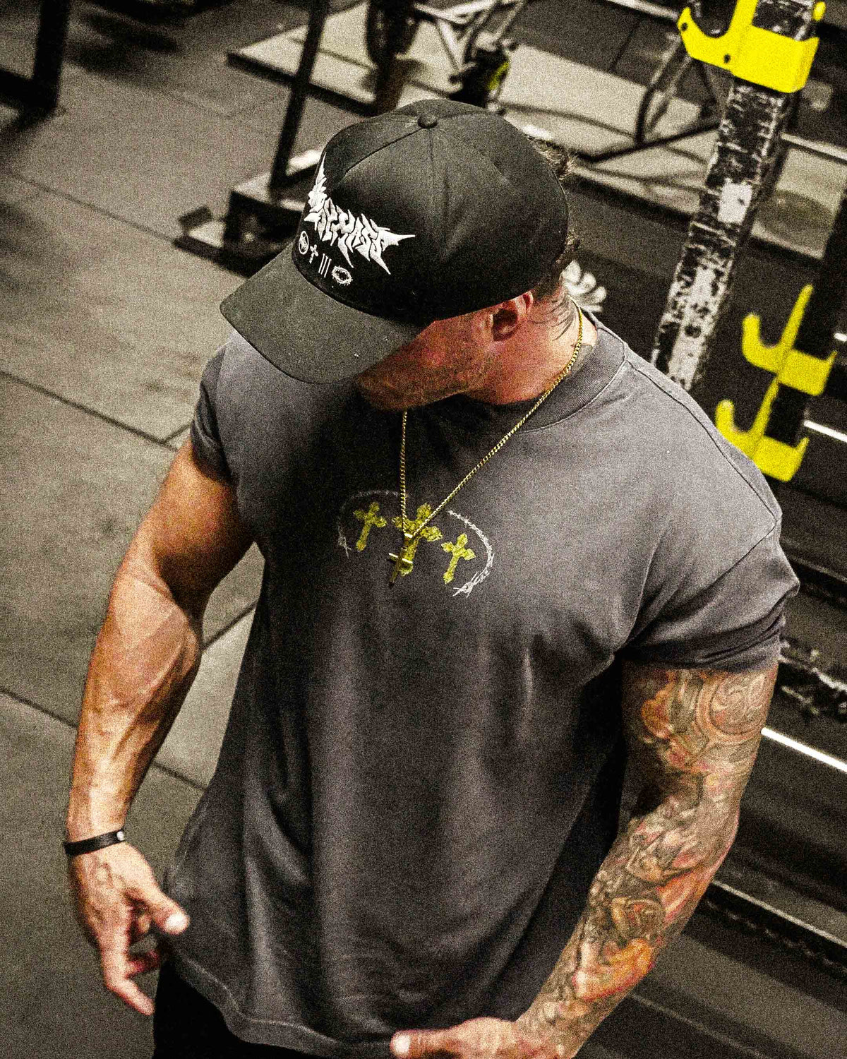 AFFLICTION - ASPHALT - HEAVY TEE