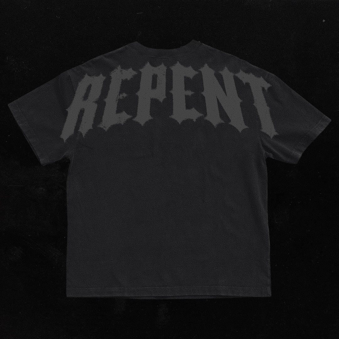 REPENT - SLATE - HEAVY TEE